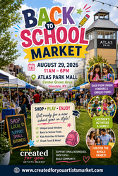 BACK TO SCHOOL MARKET END OF SUMMER FUN