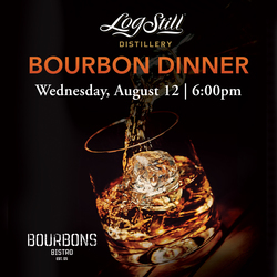 Log Still Dinner with Wally Dant at Bourbons Bistro