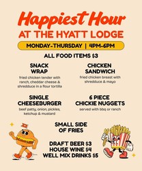 Happiest Hour at Hyatt Lodge