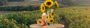 Sunflower Vase Paint and Sip at Lyman Orchards with Annie's Art Party