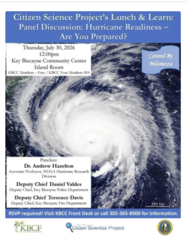 Citizen Science Lunch & Learn: Hurricane Readiness