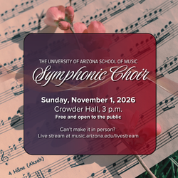 UA Symphonic Choir Fall Concert