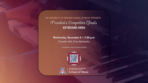President’s Competition Finals — Keyboard Area