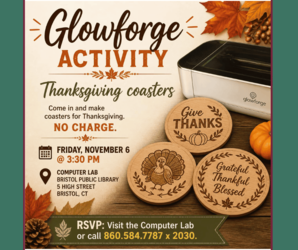 Computer Lab: Thanksgiving Coasters
