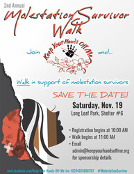 ANNUAL MOLESTATION SURVIVOR WALK