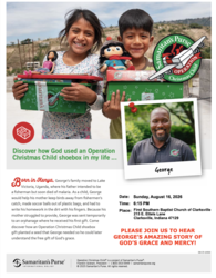 Operation Christmas Child Speaker to Share Inspiring Journey from Uganda to Global Ministry