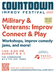 Military & Veterans: Improv Connect & Play!