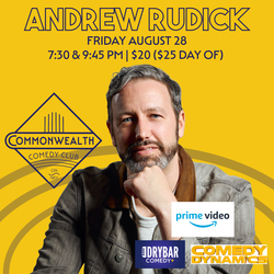ANDREW RUDICK presented by Commonwealth Comedy Club
