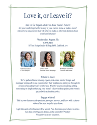 Love It or Leave It? Deciding Your Home's Future