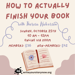 How to Actually Finish Your Book (Online)