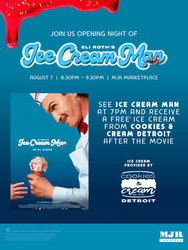Ice Cream Man Opening Night Celebration At MJR Marketplace
