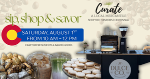 Sip, Shop & Savor at Curate Mercantile