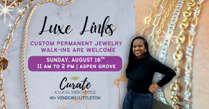 Custom Permanent Jewelry at Curate Mercantile
