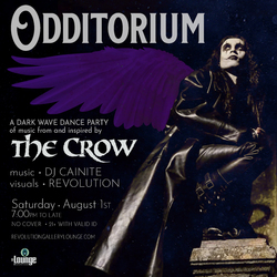 ODDITORIUM – a mysterious night of sounds (DJ CAINITE) and visuals (REVOLUTION)
