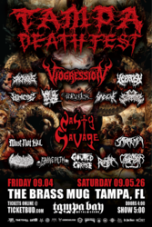 Tampa Death Fest 2026 w/ VIOGRESSION, NASTY SAVAGE, LEPROSY, GANGRENESIA and more!