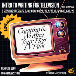 Introduction to Writing for Television: Creating & Writing Your First TV Pilot (Online)