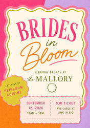 "Brides in Bloom" A Bridal Brunch at The Mallory