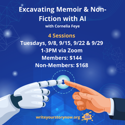 Excavating Memoir & Non-Fiction with AI (Online)