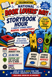 📚❤️ Calling All Book Lovers and Super Fans to Poppin' Off! ❤️📚