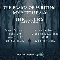 The Basics of Writing Mysteries and Thrillers