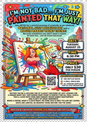 Roger Rabbit Paint Event @ Poppin' Off