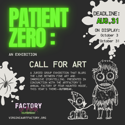 CALL FOR ENTRY - "Patient Zero: An Exhibition" Group Exhibit