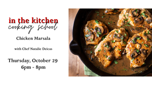 Chicken Marsala Cooking Class
