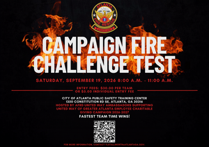 Atlanta Fire Rescue Department United Way Campaign Fire Challenge Test