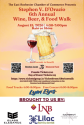 6th Annual Stephen V. D'Orazio Wine, Beer, and Food Walk