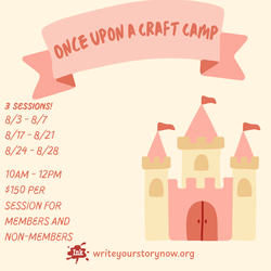 Once Upon a Craft Camp (ages 5-8)