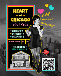 8/22 Heart of Chicago Soul Club Dance Party!