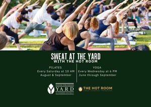THE YARD AT FISHERS DISTRICT 'SWEAT AT THE YARD YOGA'