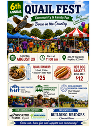 Quail Fest - Down in the Country - That's Lower Richland!  Fun and Food for Families Event