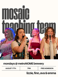 Mondays@MetroNOME Free Community Concerts - Mosaic Arts