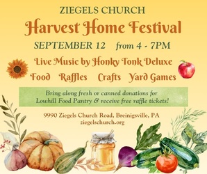 Ziegels Church Harvest Home Festival
