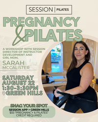 Pregnancy & Pilates Workshop (with Sarah Hackwith McCalister)