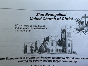 Zion Evangelical United Church of Christ 185th Anniversary
