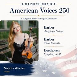Adelphi Orchestra Opens 73rd Season: American Voice at 250