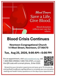 August 25 Blood Drive