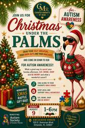 Mid Summer Xmas under the Palms to benefit Autism Awareness