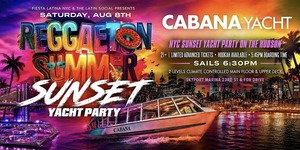 Reggaeton Summer Sunset Yacht Party on the Hudson