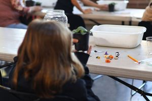 Halloween Terrarium Workshop at the Botanical Gardens