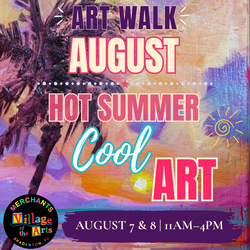 Hot Summer ☀️ Cool Art - Art Walk