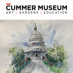 Multigenerational Workshop: Expressive Urban Sketches of American Landmarks