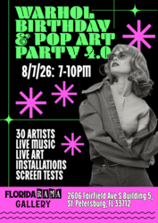 ANDY WARHOL BIRTHDAY & POP ART PARTY