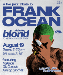 10 Years of Blonde: A Live Jazz Tribute to Frank Ocean