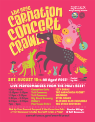 Carnation Concert Crawl