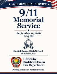 9/11 Memorial Service
