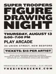 Super Troopers Figure Drawing at Play Arcade