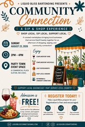 Community Connection: A Sip & Shop Experience